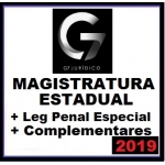 G7 Jurídico - COMBO Magistratura Estadual - 2019 + Legislação Penal Especial + Complementares Estaduais e Federais